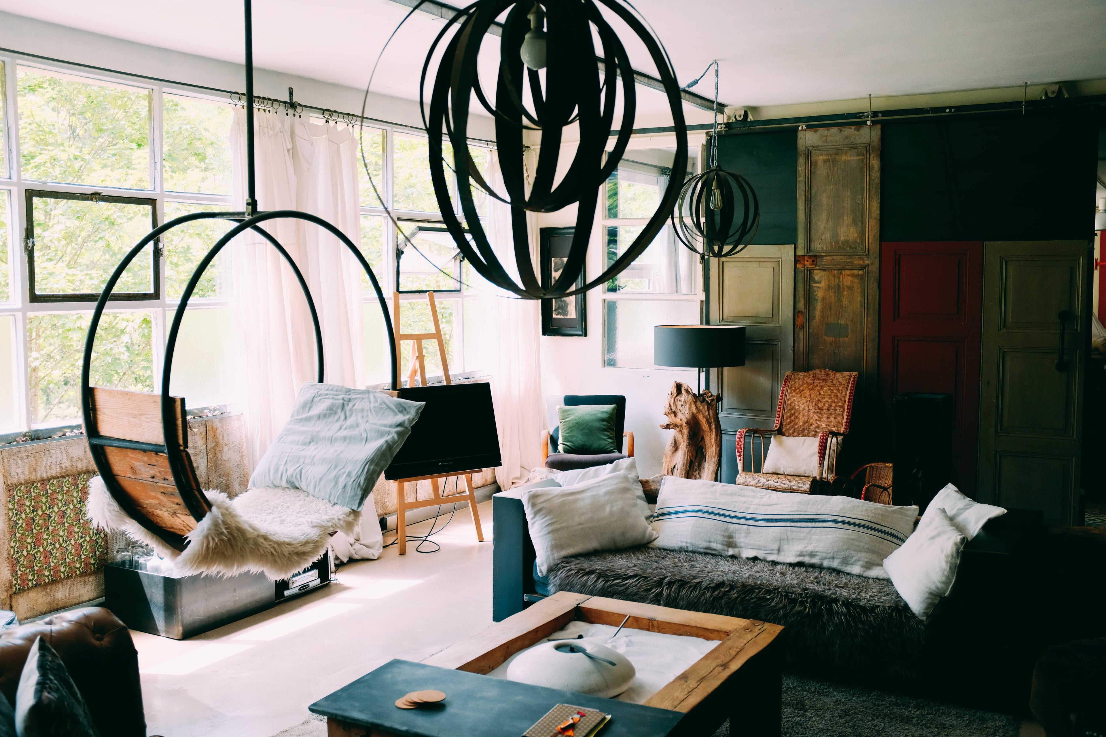 Bedroom & Living