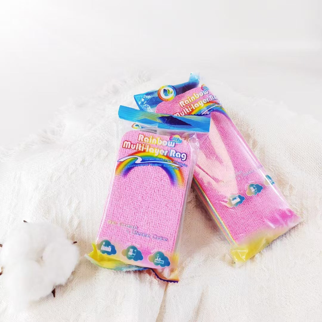 12 Layer Microfiber Cleaning Pad Reusable Super Absorbent for Kitchen Bathroom and More
