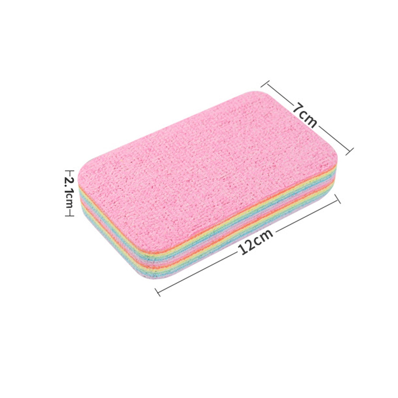 12 Layer Microfiber Cleaning Pad Reusable Super Absorbent for Kitchen Bathroom and More