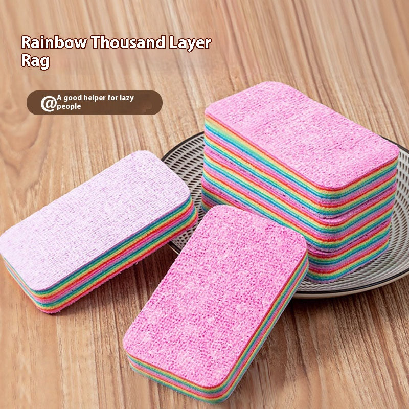 12 Layer Microfiber Cleaning Pad Reusable Super Absorbent for Kitchen Bathroom and More
