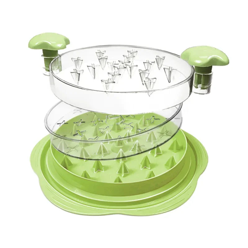 2025 Pro Chicken Shredder Tool Twist & Chop Meat Fast, Visible Lid, Anti-Slip Base, Food Grade, Dishwasher Safe