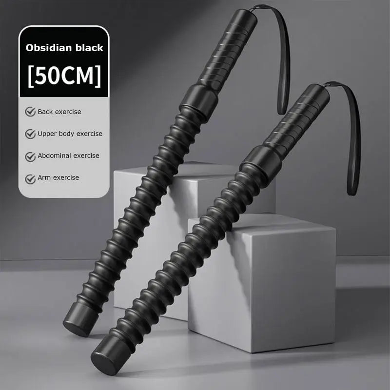 Cordless Battle Ropes Portable, Ropeless Workout Equipment for Home Gym, HIIT, and Low-Impact Full-Body Strength Training