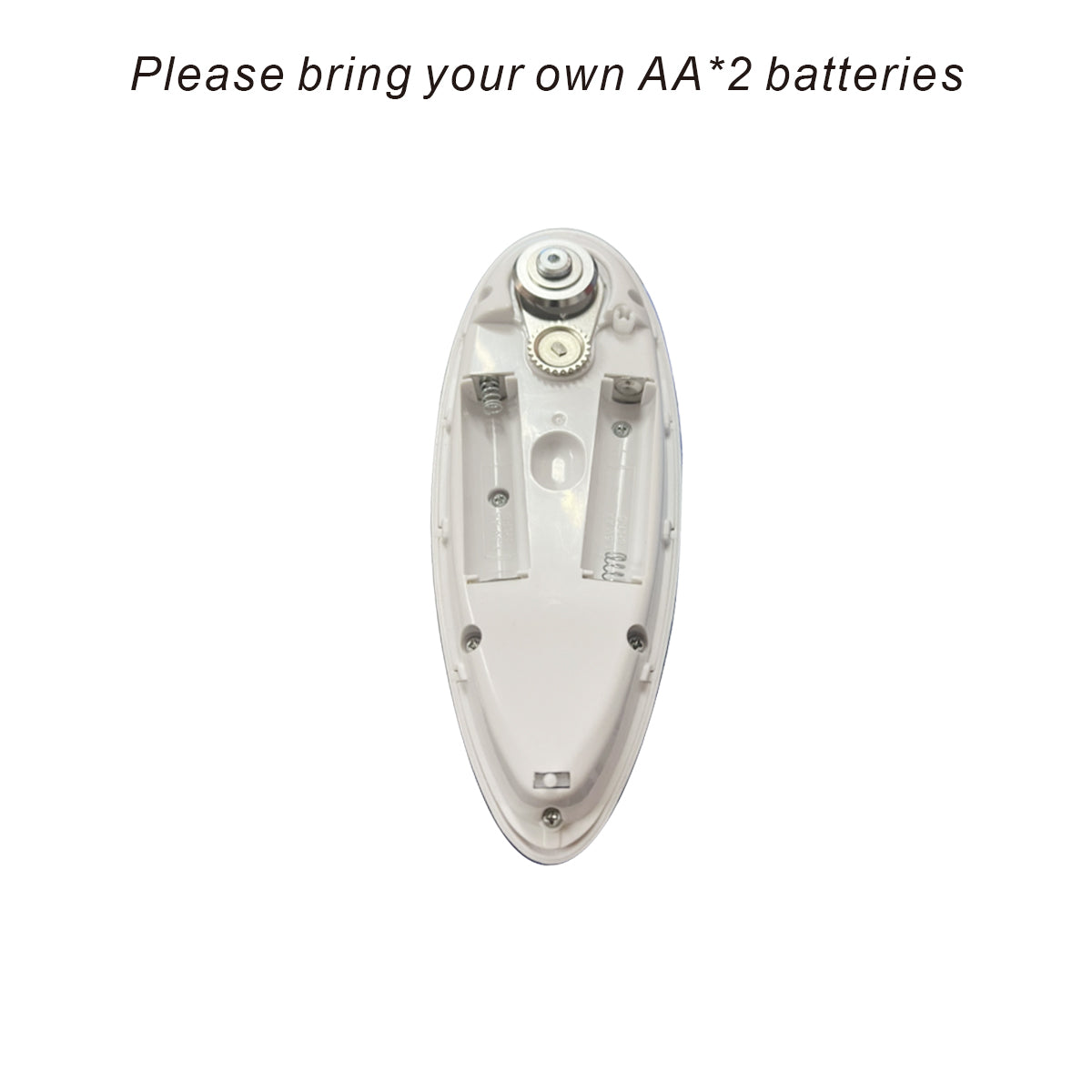 Automatic Electric Can Opener Smooth Edge Battery Operated Easy for Weak Hands Opens All Jar Types Effortlessly