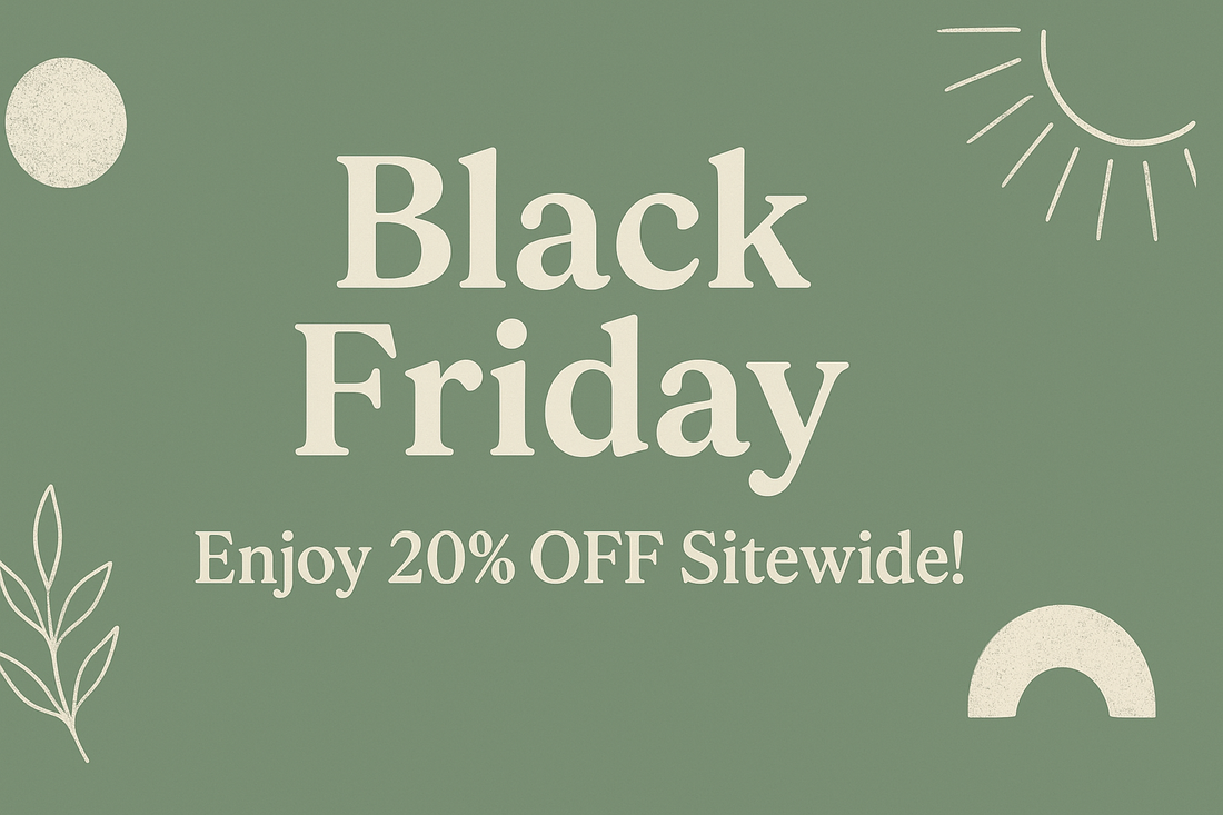 Black Friday Sale Is Here — Enjoy 20% OFF Sitewide!