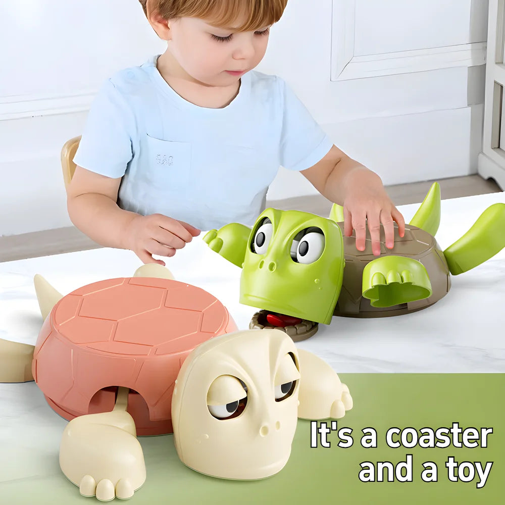 Meet Your New Tabletop Sidekick—the Wiggly Turtle Coaster!