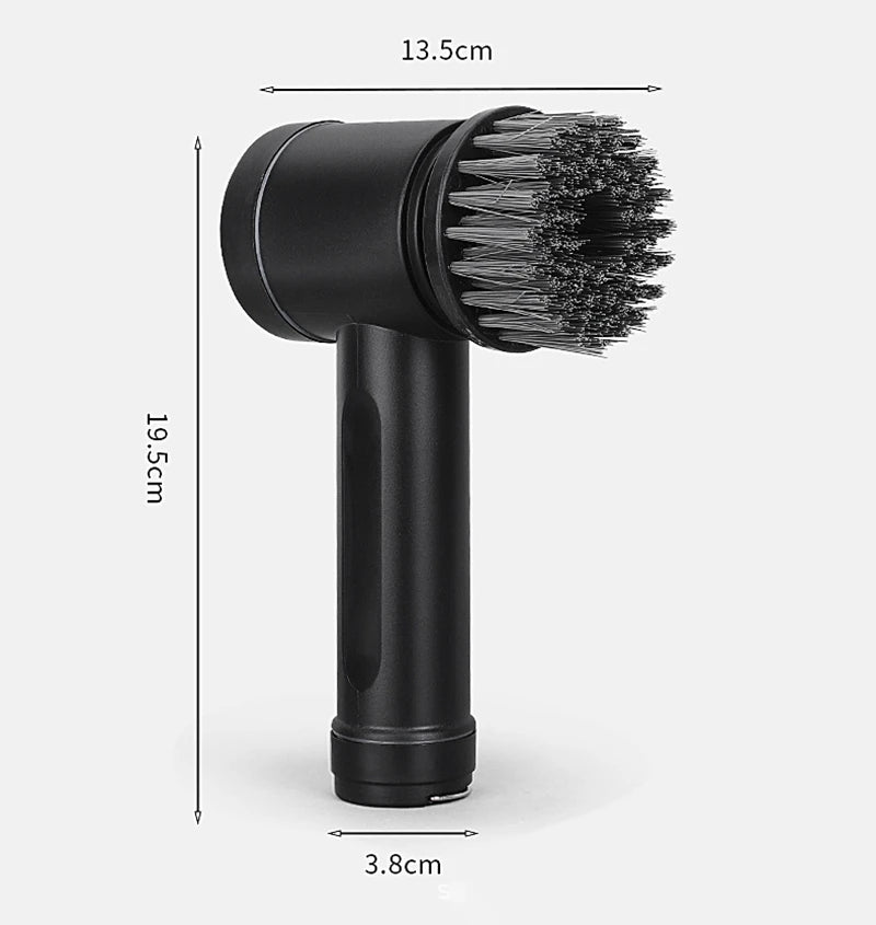 Wireless Electric Cleaning Brush High Power Multi-Function Scrubber with 6 Replaceable Heads for Kitchen & Home