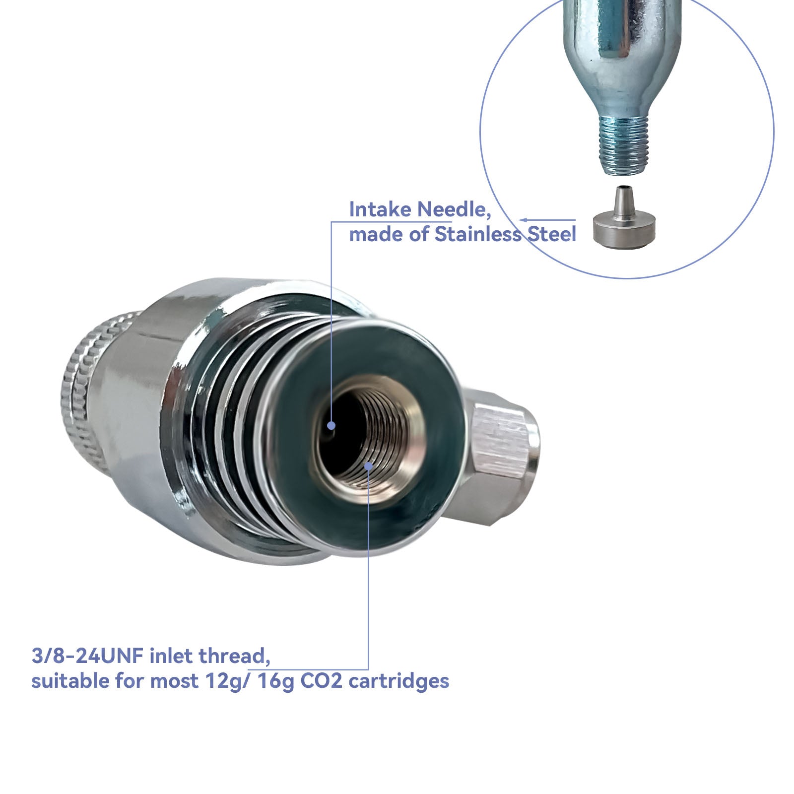 Mini Needle Valve for Precise Gas Flow and Pressure Control