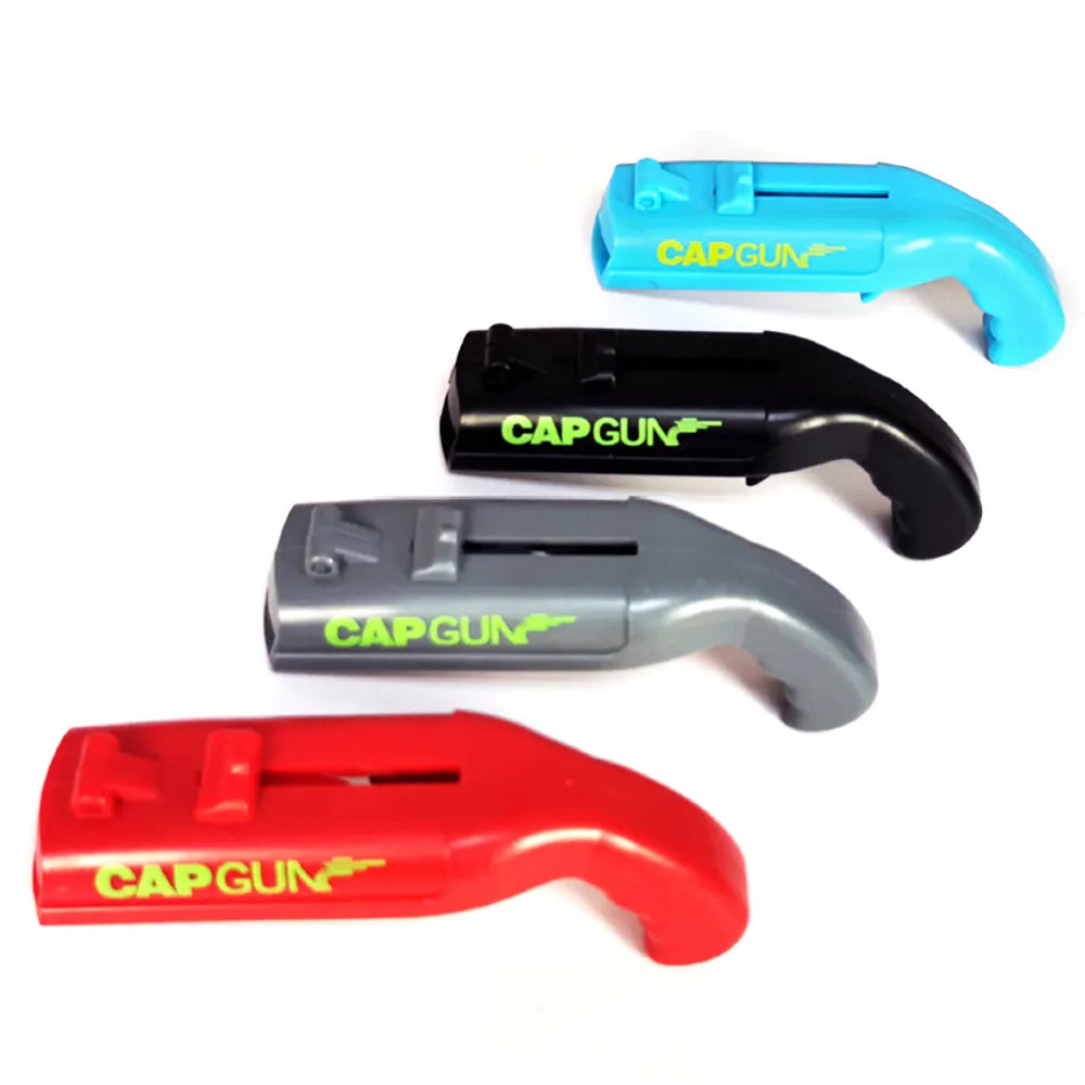 Creative Cap Gun Bottle Opener Portable Beer Bottle Opener Cap Shooter Party Bar Outdoor Celebration Tool