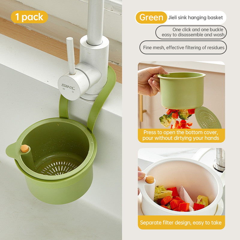 Adjustable Sink Strainer Plastic Colander Basket for Washing and Draining