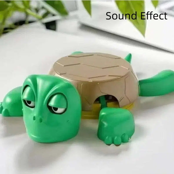 Turtle Coaster with Sound Funny Interactive Cup Holder for Kids Play and Table Protection 3D Printed Drink Mat for Coffee and Tea