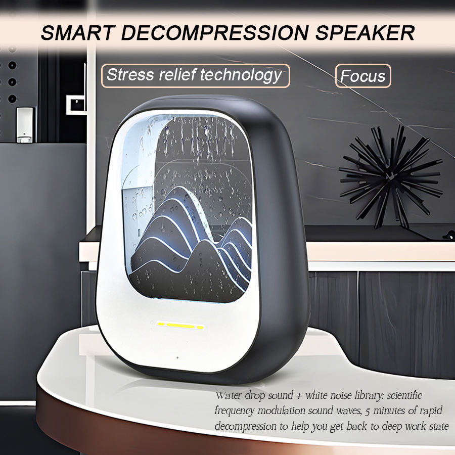 Raindrop Sleep Sound Bluetooth Speaker White Noise & Relaxing Night Light