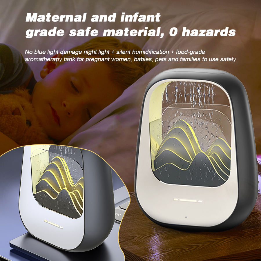 Raindrop Sleep Sound Bluetooth Speaker White Noise & Relaxing Night Light