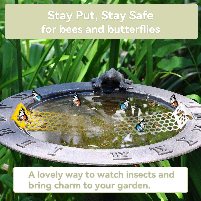 Bee Watering Station Floating Bee Drinking Tool with Special Design for Safe Outdoor Hydration