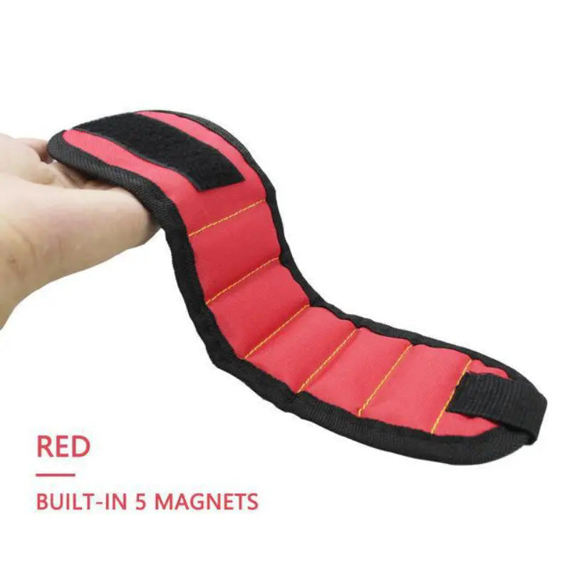 Magnetic Wristband for Tools with Strong Magnets Holds Screws Nails Drill Bits for Men Dad Husband Handyman Carpenter DIY