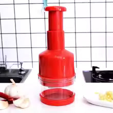 Multi-Purpose Manual Vegetable Cutter for Onions, Garlic, and More – Easy Press Design with Non-Slip Base