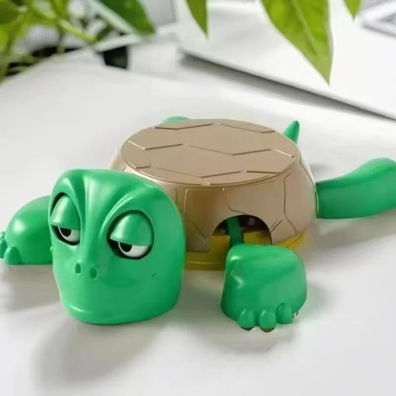 Turtle Coaster with Sound Funny Interactive Cup Holder for Kids Play and Table Protection 3D Printed Drink Mat for Coffee and Tea