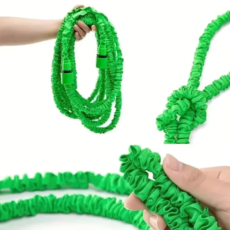 Expandable Magic Garden Hose Up to 200 Ft, Lightweight, Durable with 7 Spray Modes & Spray Gun Ideal for Home & Garden Watering