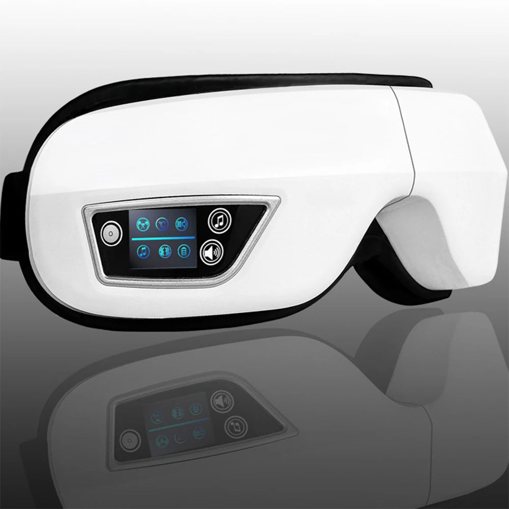 Eye Massager Smart Airbag Vibrating with Bluetooth Music Relieves Eye Fatigue & Supports Eye Health