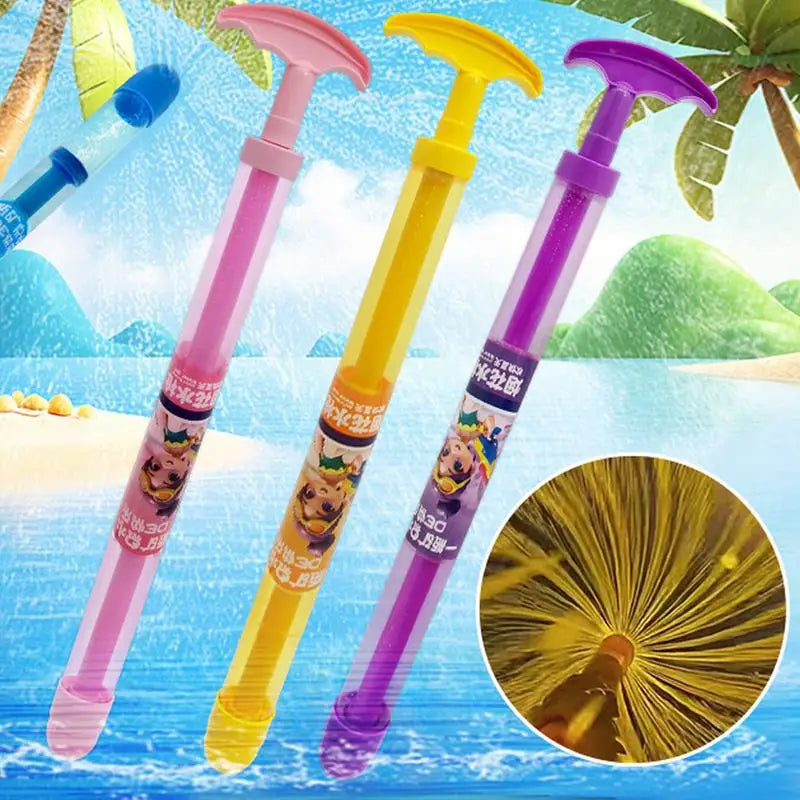 Fireworks Water Gun Pull Out Spray Toy for Kids and Couples Perfect for Beach Fun and Photo Shoots