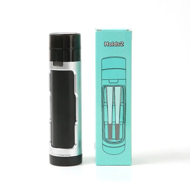 Crusher 3‑in‑1 Multi‑Purpose Spice & Coffee Grinder with Storage Tube & Filling Box