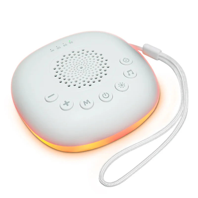White Noise Machine with Colorful Breathing Light & 20 Peaceful Sounds for Deep Sleep and Mindful Moments
