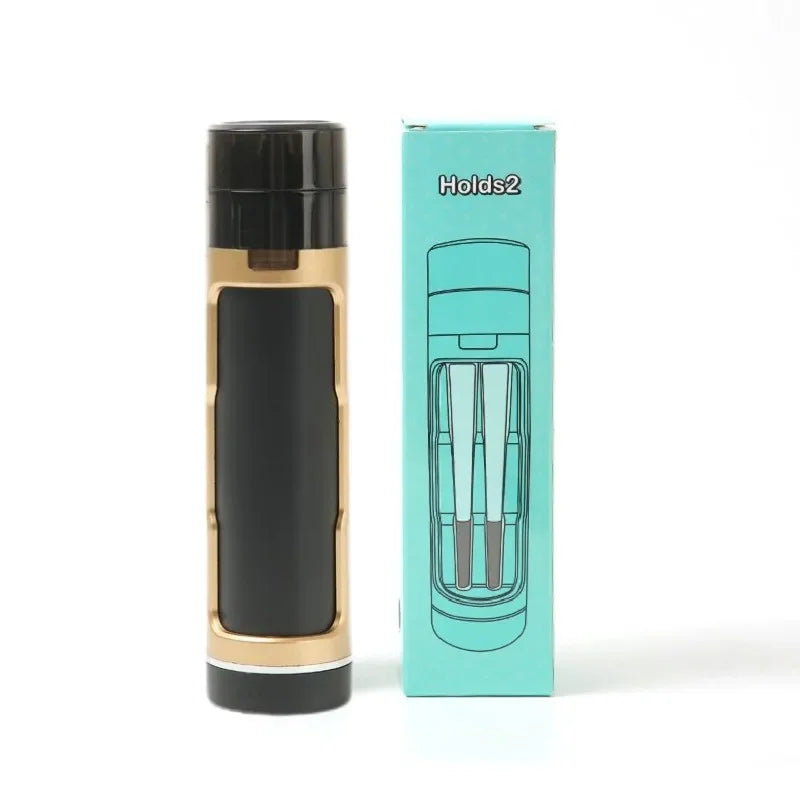 Crusher 3‑in‑1 Multi‑Purpose Spice & Coffee Grinder with Storage Tube & Filling Box