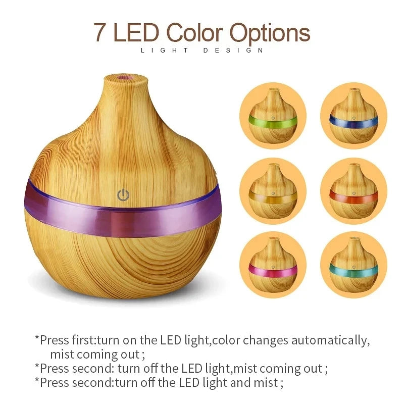 3-in-1 Aromatherapy Diffuser & Ambient Light for Mindful Living Calm in Every Breath