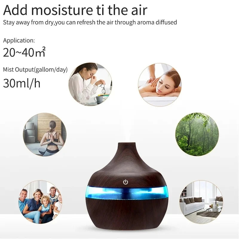 3-in-1 Aromatherapy Diffuser & Ambient Light for Mindful Living Calm in Every Breath