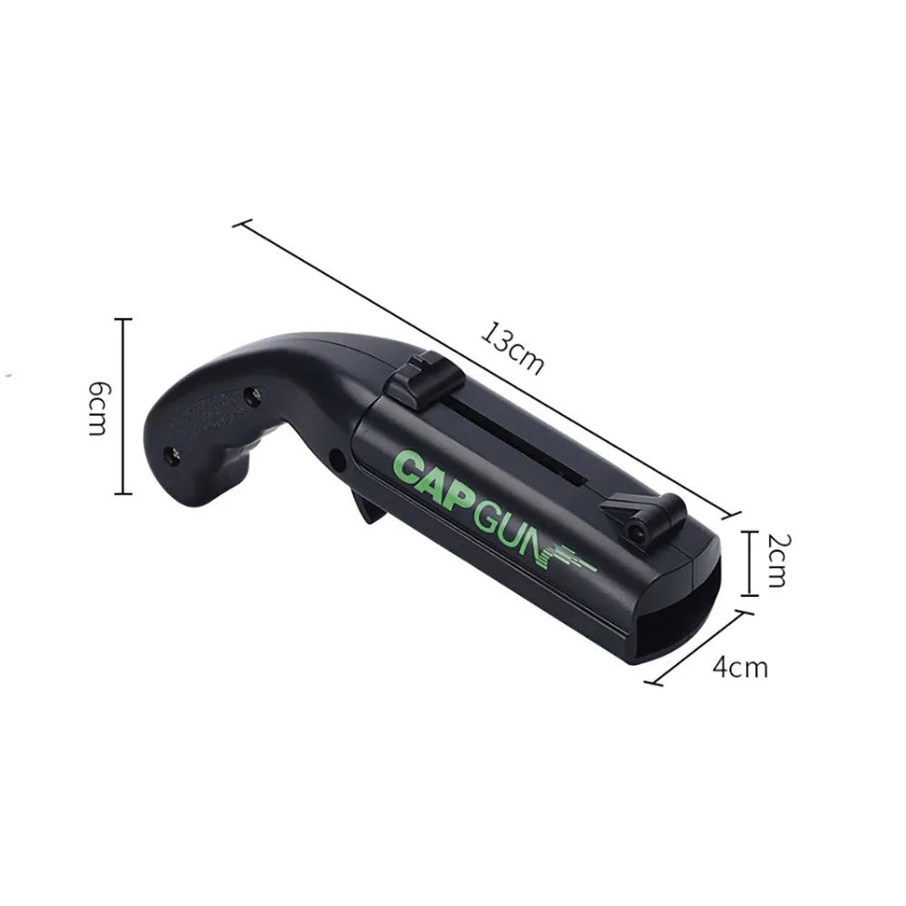 Creative Cap Gun Bottle Opener Portable Beer Bottle Opener Cap Shooter Party Bar Outdoor Celebration Tool