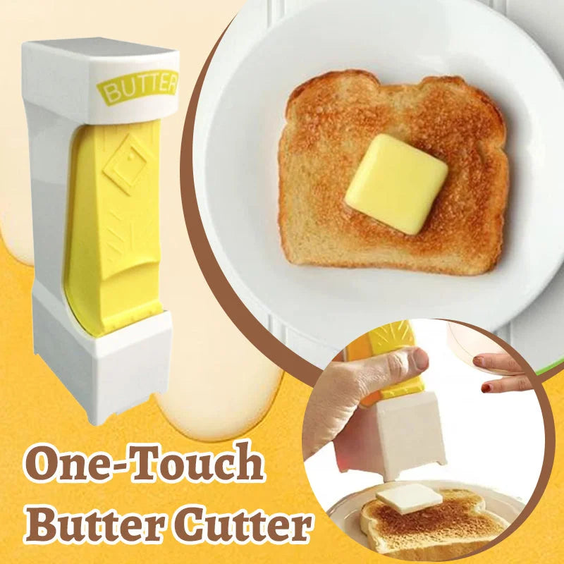 Butter Slicer & Cheese Cutter Handy Kitchen Tool for Fresh Butter on Bread, Toast, and Desserts