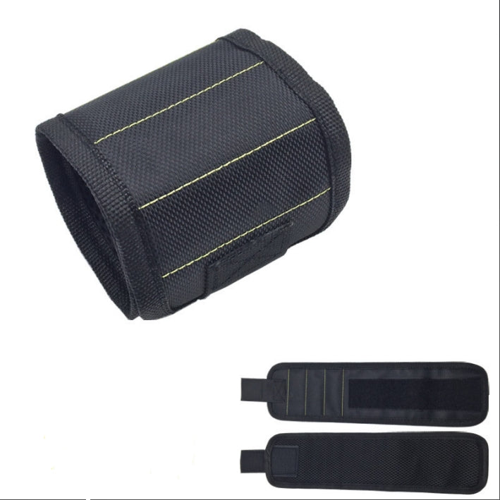 Magnetic Wristband for Tools with Strong Magnets Holds Screws Nails Drill Bits for Men Dad Husband Handyman Carpenter DIY