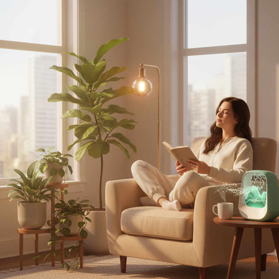 Raindrop Sleep Sound Bluetooth Speaker White Noise & Relaxing Night Light