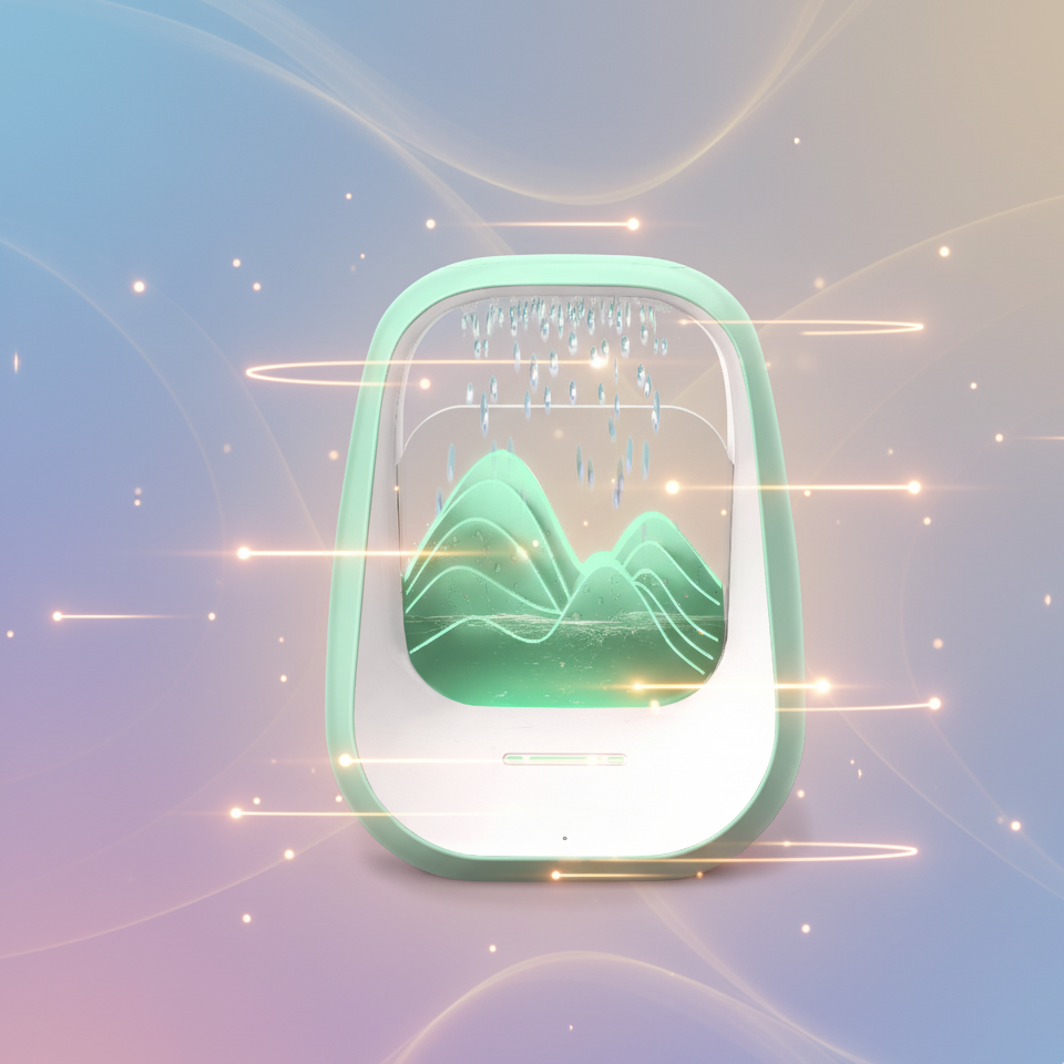 Raindrop Sleep Sound Bluetooth Speaker White Noise & Relaxing Night Light
