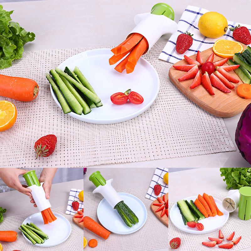 Vegetable Fruit Spiral Slicer Carrot Cucumber Grater Spiral Blade Cutter Salad Kitchen Tools Gadget