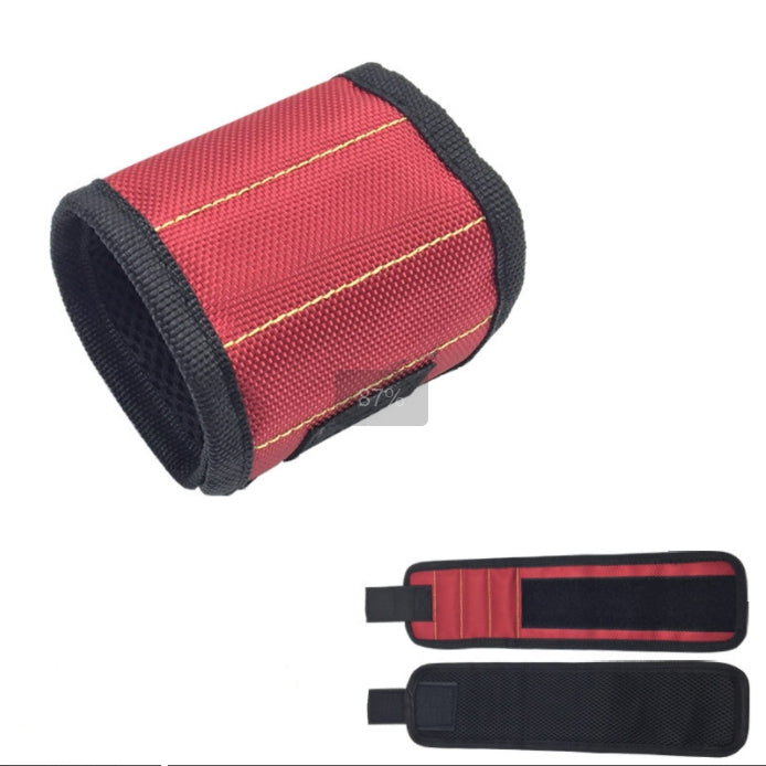 Magnetic Wristband for Tools with Strong Magnets Holds Screws Nails Drill Bits for Men Dad Husband Handyman Carpenter DIY